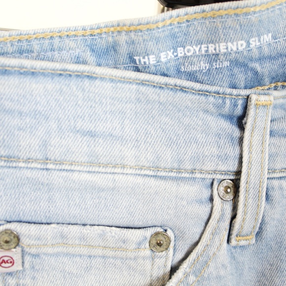 NWT AG The Ex-Boyfriend Crop Slim Jeans | Relaxed & Chic for Casual & Streetwear - Picture 7 of 8